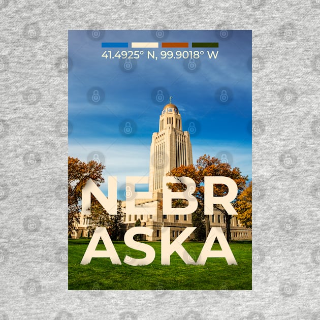 Nebraska Travel Poster by mardavemardave